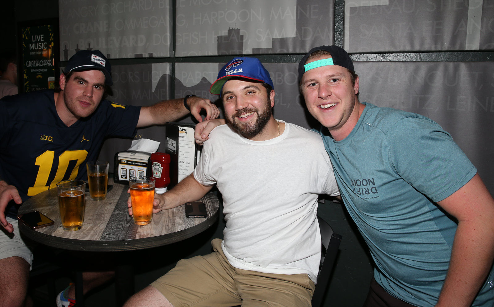 Buffalo Bills backers took over the the Taps on Main Bar